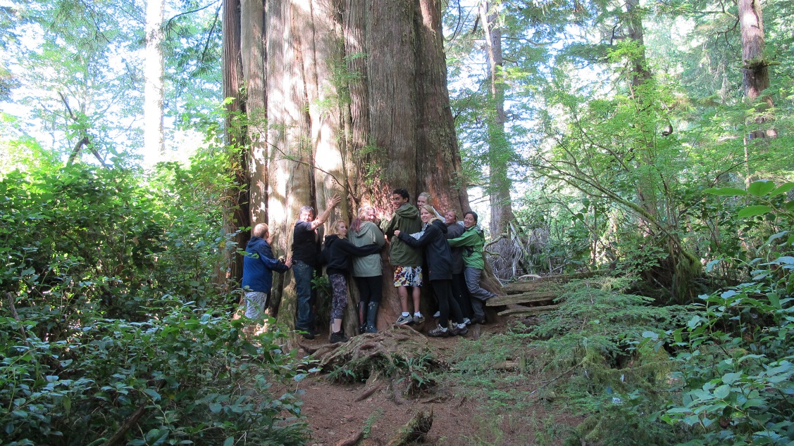 students in field course 2013